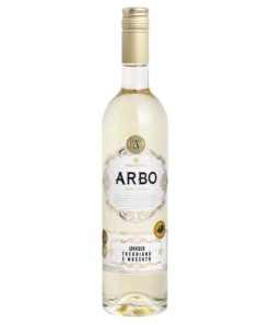 Garrafa do vinho Arbo Moscato e Trebbiano da Casa Perini, disponível para delivery em Teresina pela Winery Brasil
