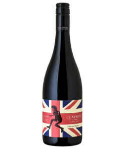 Garrafa de Claymore Wines London Calling Clare Valley Cabernet Malbec, vinho australiano com aromas de frutas negras e especiarias, disponível no delivery Winery Brasil em Teresina.
