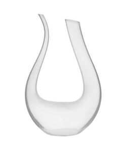 Decanter Liber 1,4 L em cristal ecológico disponível na Winery Brasil, acessório ideal para aerar vinhos e valorizar a experiência de degustação.