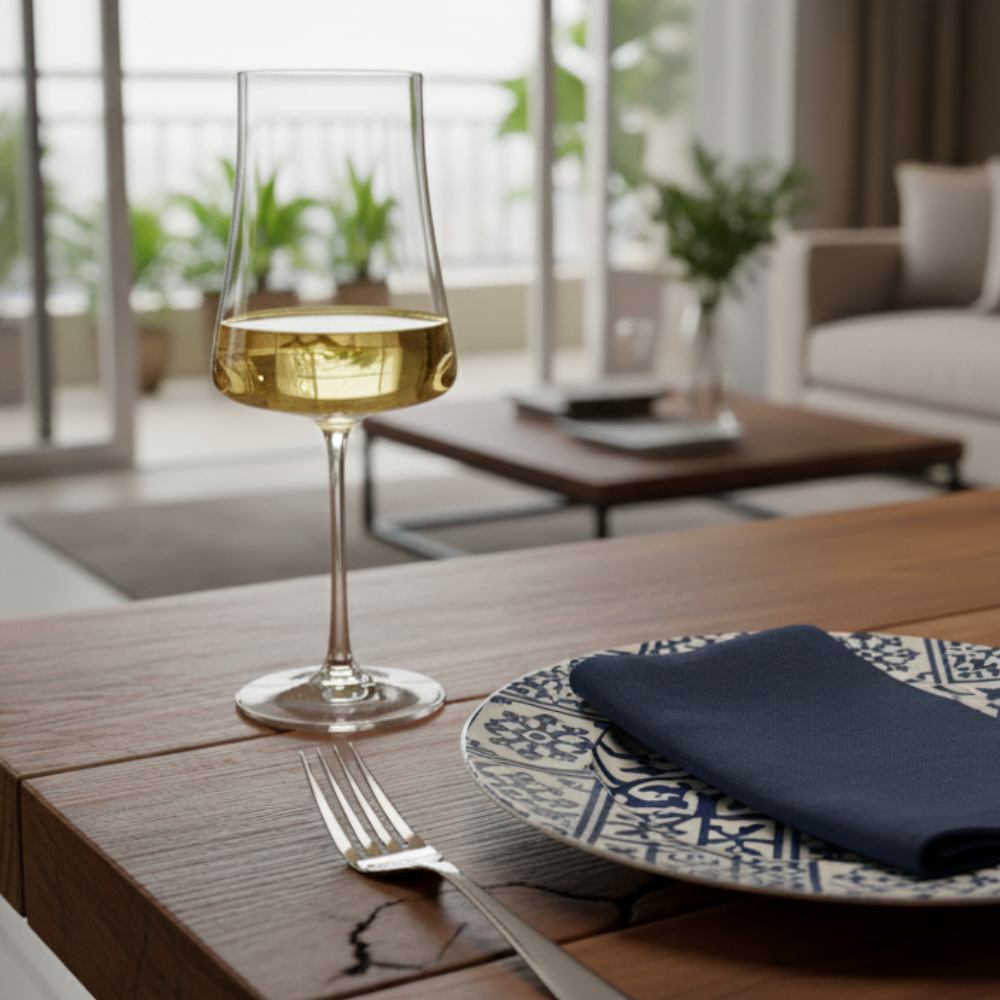 Taça de vinho cristal Bohemia Elegance 560ml em Teresina – Compre na Winery Brasil, referência em vinhos e acessórios no Piauí
