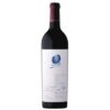 Garrafa do vinho Opus One em estojo de madeira, blend premium de Napa Valley com rótulo em relevo, disponível para entrega VIP em Teresina.