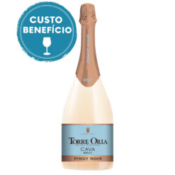 Foto do Espumante Torre Oria Cava Pinot Noir Rosé disponível na Winery, melhor loja de vinhos em Teresina, Piauí.