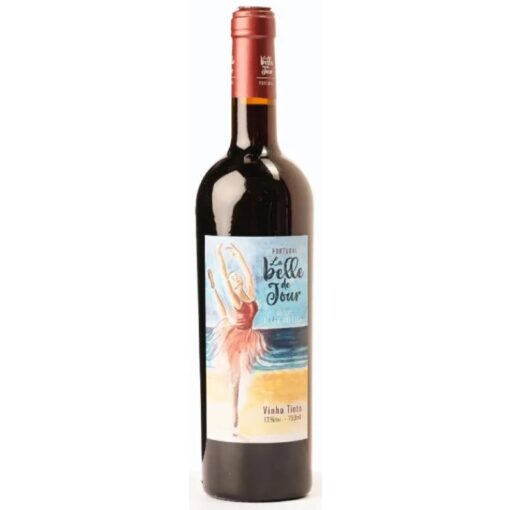Garrafa do vinho La Belle de Jour Tinto, blend português do Tejo, disponível para delivery em Teresina pela Winery Brasil.