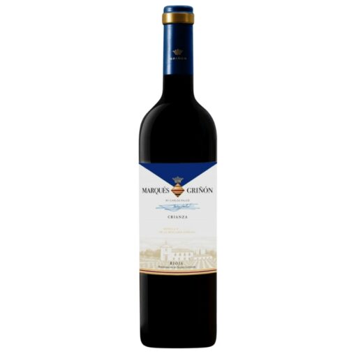 Garrafa de Marqués de Griñón Crianza, vinho tinto espanhol de Tempranillo, disponível para delivery em Teresina pela Winery Brasil.