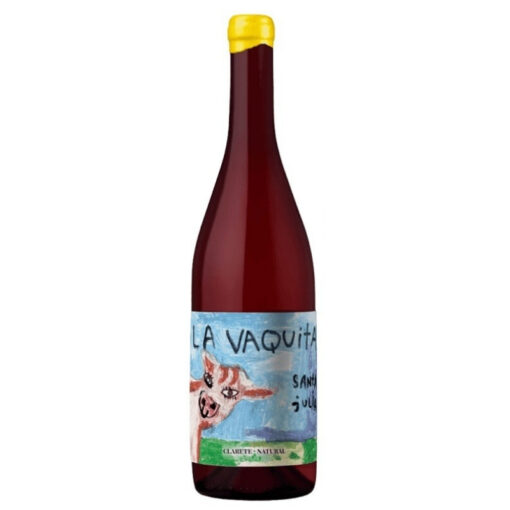 Garrafa do vinho La Vaquita Clarete Natural orgânico e vegano vendido pela Winery Brasil em Teresina