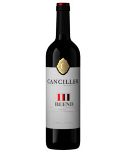Garrafa do vinho Canciller Blend III, tinto argentino de Mendoza, disponível para delivery em Teresina pela Winery Brasil.
