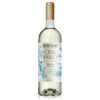 Garrafa do vinho Casal Amado Branco, rótulo verde e branco típico de vinho verde português, ideal para clima tropical
