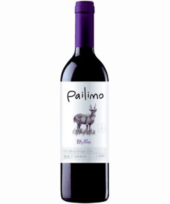 Garrafa do vinho Pailino Malbec 2022, rótulo elegante com detalhes em dourado, vinho tinto argentino premium para delivery em Teresina