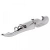 saca rolhas inox, saca rolhas 2 estágios, abridor de vinho inox, acessório para vinho, saca rolhas profissional