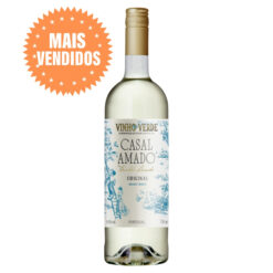 Vinho Verde Casal Amado disponível na Winery Brasil em Teresina, Piauí, perfeito para consumo em clima quente, com serviço de delivery e e-commerce.