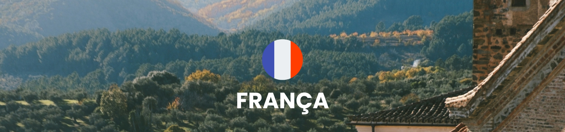 Banner promocional da Winery Brasil com imagem de garrafas de vinhos franceses e paisagem de vinhedos na França. Texto: "Vinhos Franceses - Entrega em Teresina".