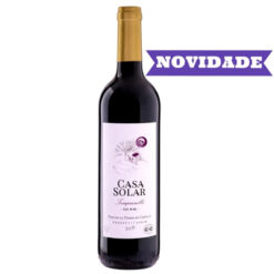 Garrafa do Vinho Espanhol Tinto Seco Casa Solar Tempranillo Castilla. O melhor lugar para comprar vinhos em Teresina, capital do Piauí. Vinhos espanhóis selecionados com entrega rápida na Winery Brasil.