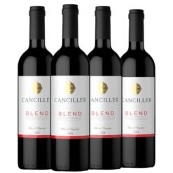 Kit com 4 garrafas do Vinho Tinto Argentino Canciller Blend. Oferta especial de Black Friday na Winery Brasil, o melhor lugar para comprar vinhos em Teresina, capital do Piauí, com entrega rápida.